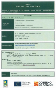 Curso de Horticultura Ecológica