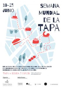 Cartel de la Semana Mundial de la Tapa