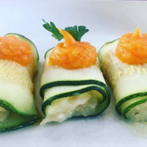 parrilla ROLLITOS DE CALABACIN