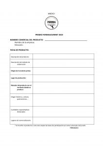 Ficha de Inscripción FermaGourmet