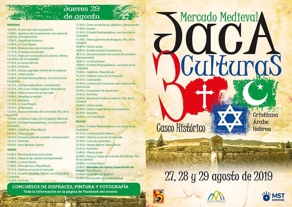 2019 Programa Mercado Medieval Jaca 01