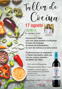 Taller de cocina en Grandes Vinos 