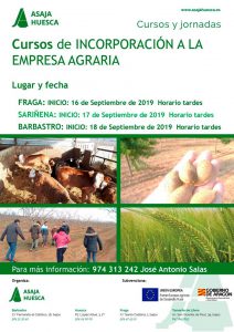 Cursos Asaja Huesca