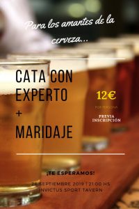 Cata de cervezas