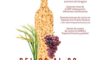 Las I Jornadas del vino y el arroz se celebrarán del 20 al 29 de septiembre