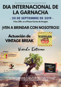 CARTEL DÍA MUNDIAL GARNACHA CALATAYUD