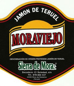 Moraviejo etiqueta