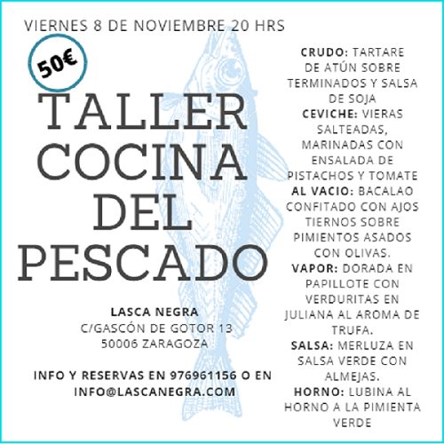 Taller de cocina Lasca Negra