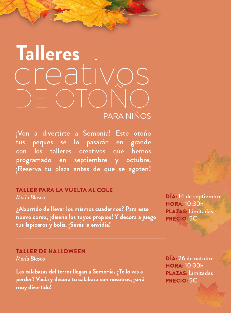 Taller de Halloween Semonia