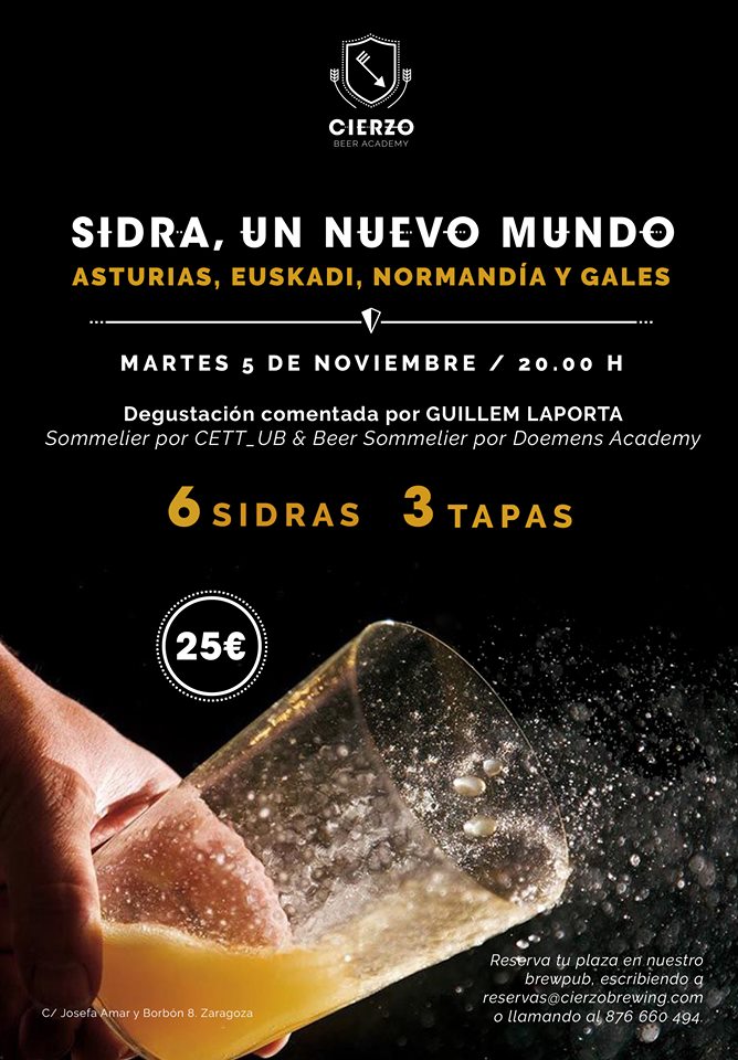 Cata de Sidra Cierzo 