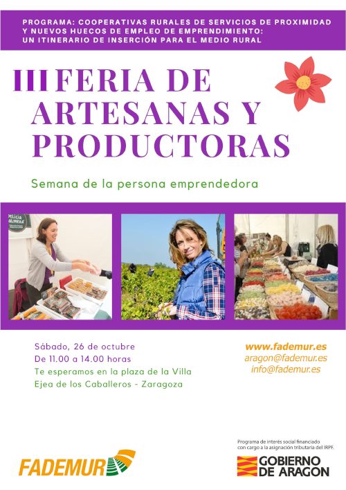 Feria de artesanas y productoras