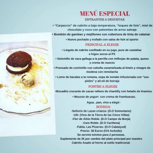 BODEGA CHEMA menu nov 19