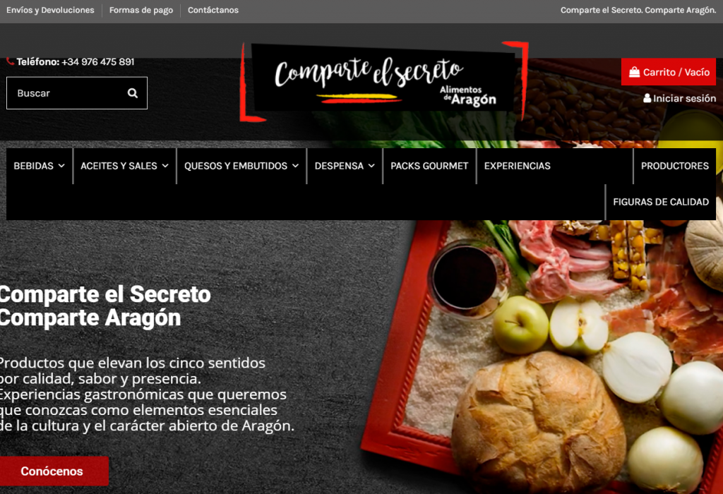 Captura Comparte online A