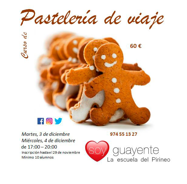 Curso de Pastelería de Viaje en Guayente