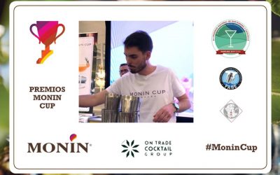 Miguel Martín Abad, mejor coctelero del V Concurso Monin Cup,