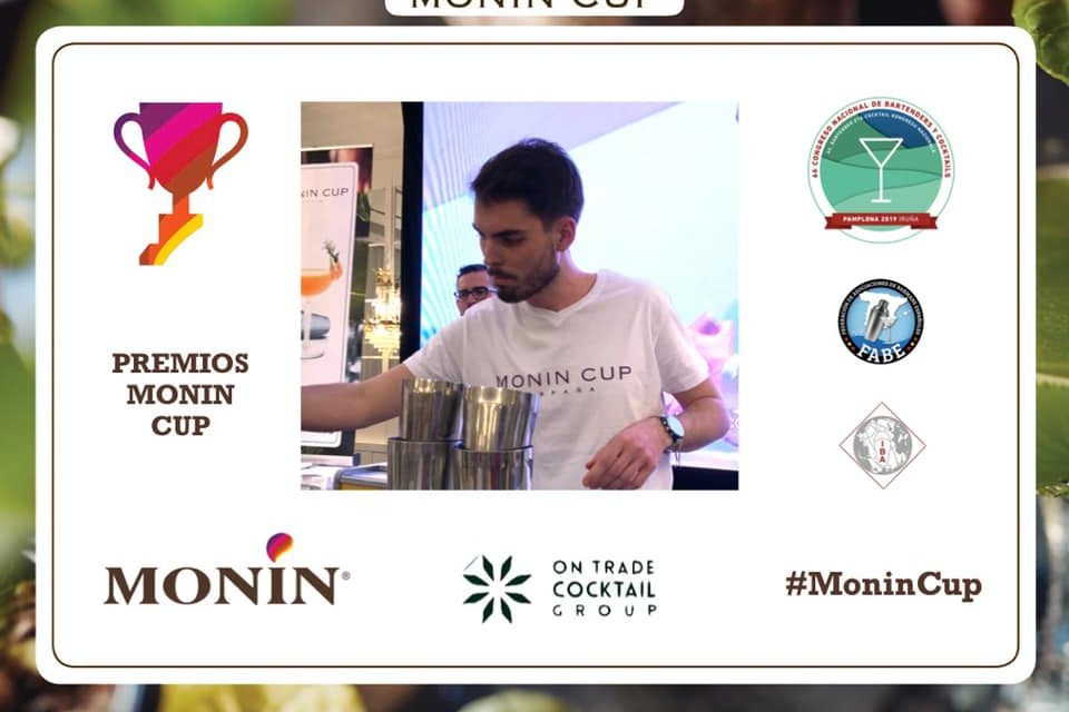 Miguel Martín Abad, mejor coctelero del V Concurso Monin Cup,