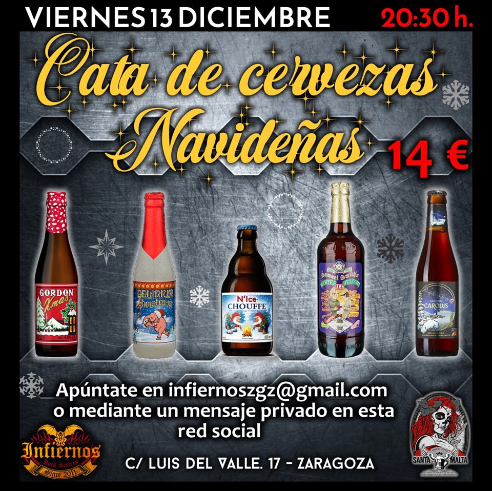 Cata de cervezas navideñas