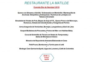 La matilde Navidad