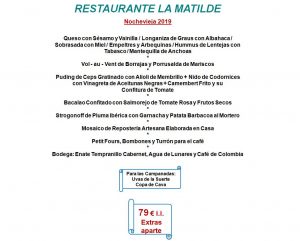 La matilde Nochevieja