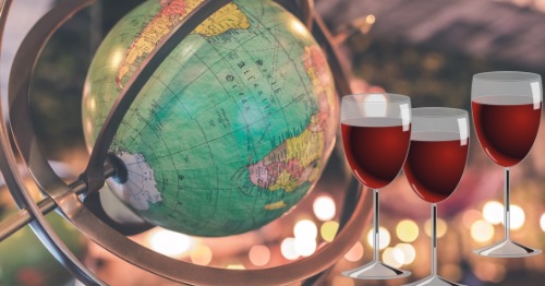 Cata de vinos internacionales