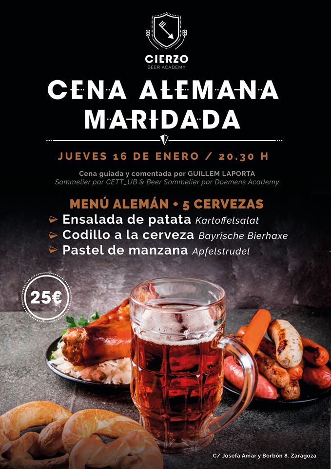 Cena alemana maridada