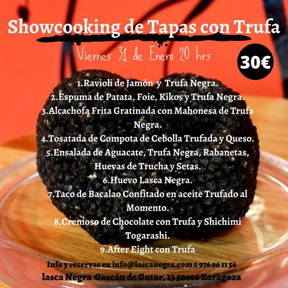 Showcooking de trufa