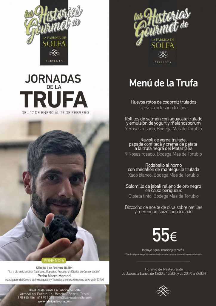 Charla sobre trufa La fabrica de Solfa