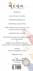 Foro Reyes Magos 2020