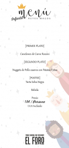 Foro Reyes Magos 2020 infantil