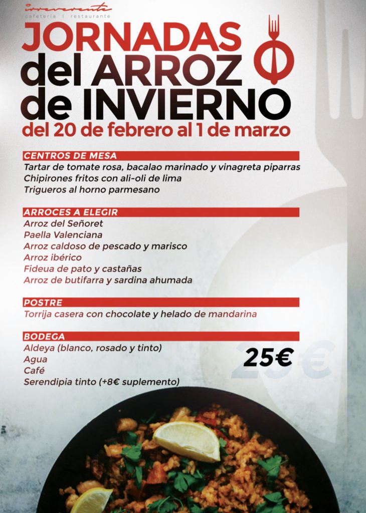 Jornadas del Arroz en Irreverente