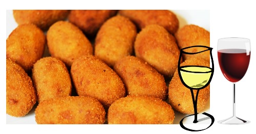 Cata de vino y croquetas