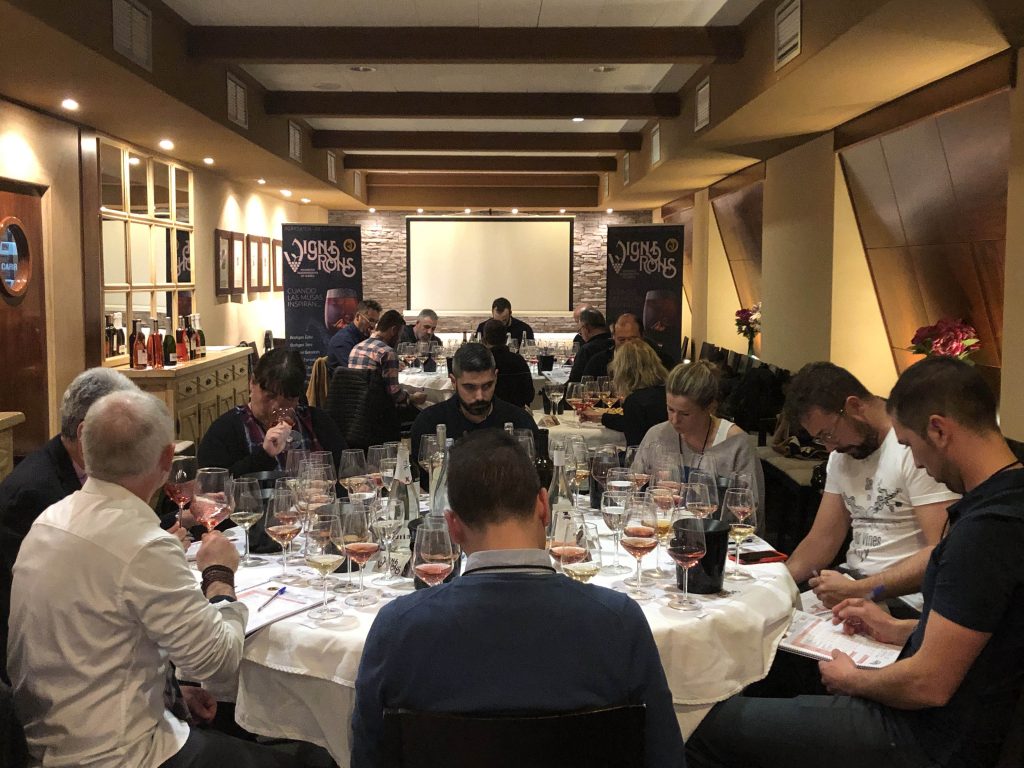 Panel de cata Vignerons 2019