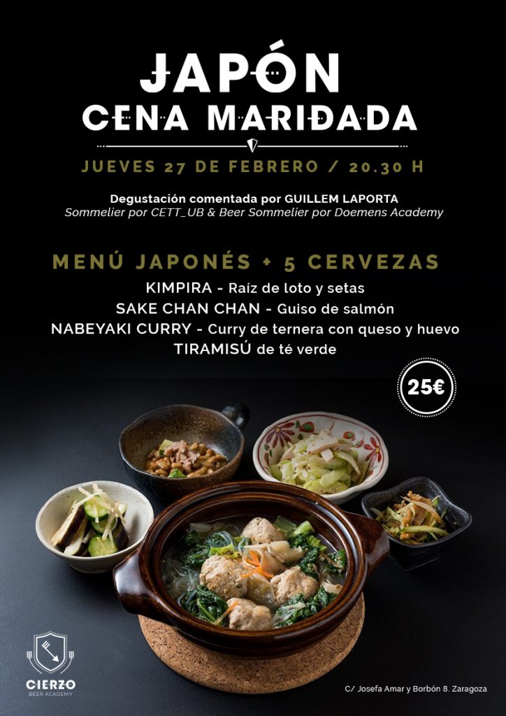 Cena japonesa Cierzo 