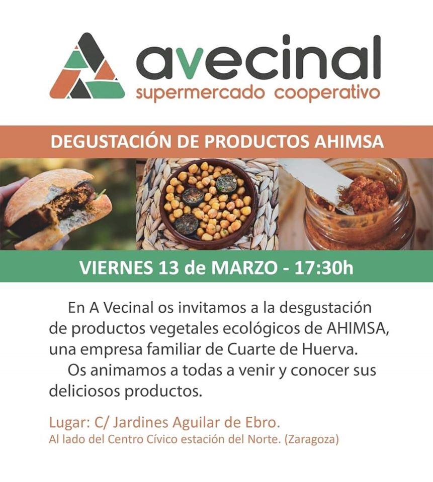 Degustación de productos ecológicos