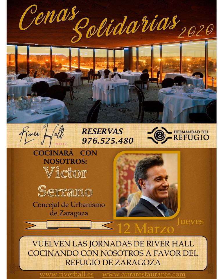 Cena solidaria River Hall