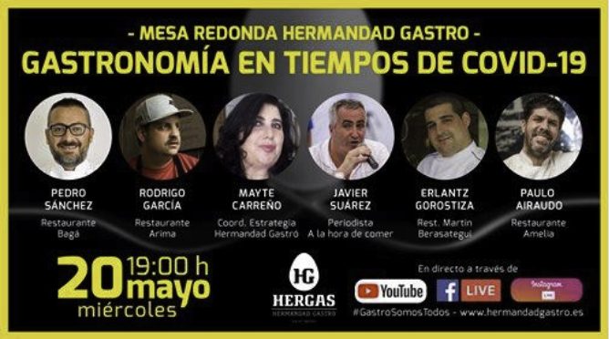 Webinar Gastronomía en tiempos de Covid