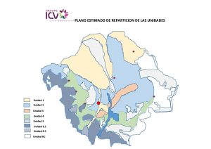 Plano de las unidades DOP Cariñena 2020