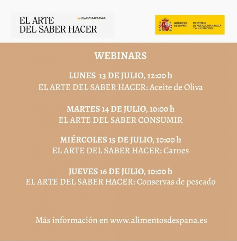 Webinars Alimentos de España 