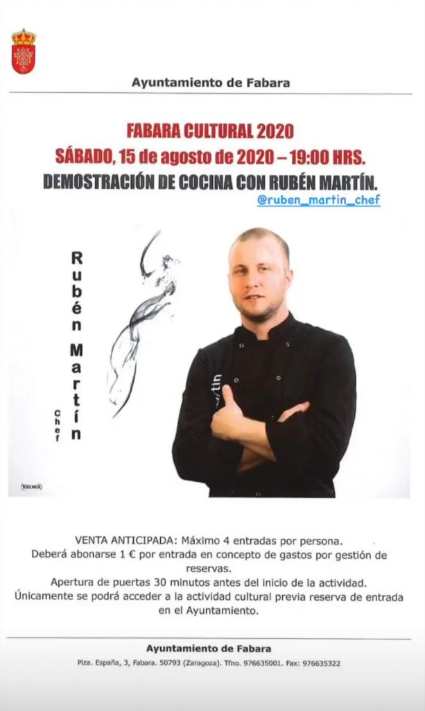 Demostación de cocina