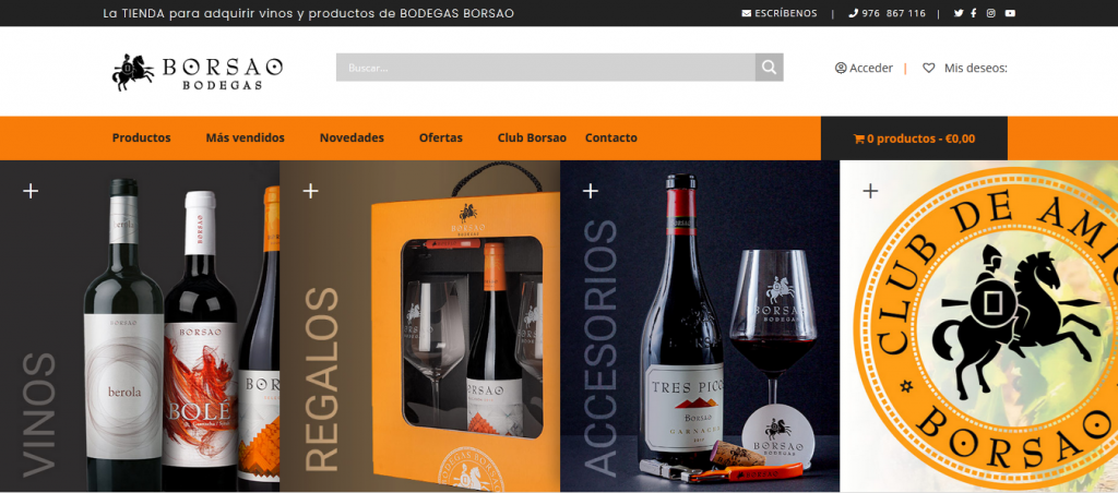 Tienda Online Bodegas Borsao 