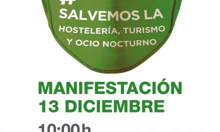 Manifestación de la hostelería el domingo, 13 en Zaragoza