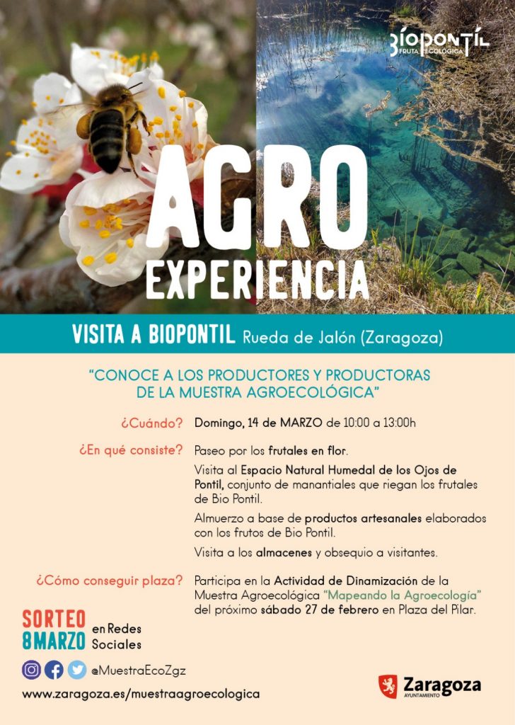 Agroexperiencia Biopontil - Muestra Agroecológica de Zaragoza