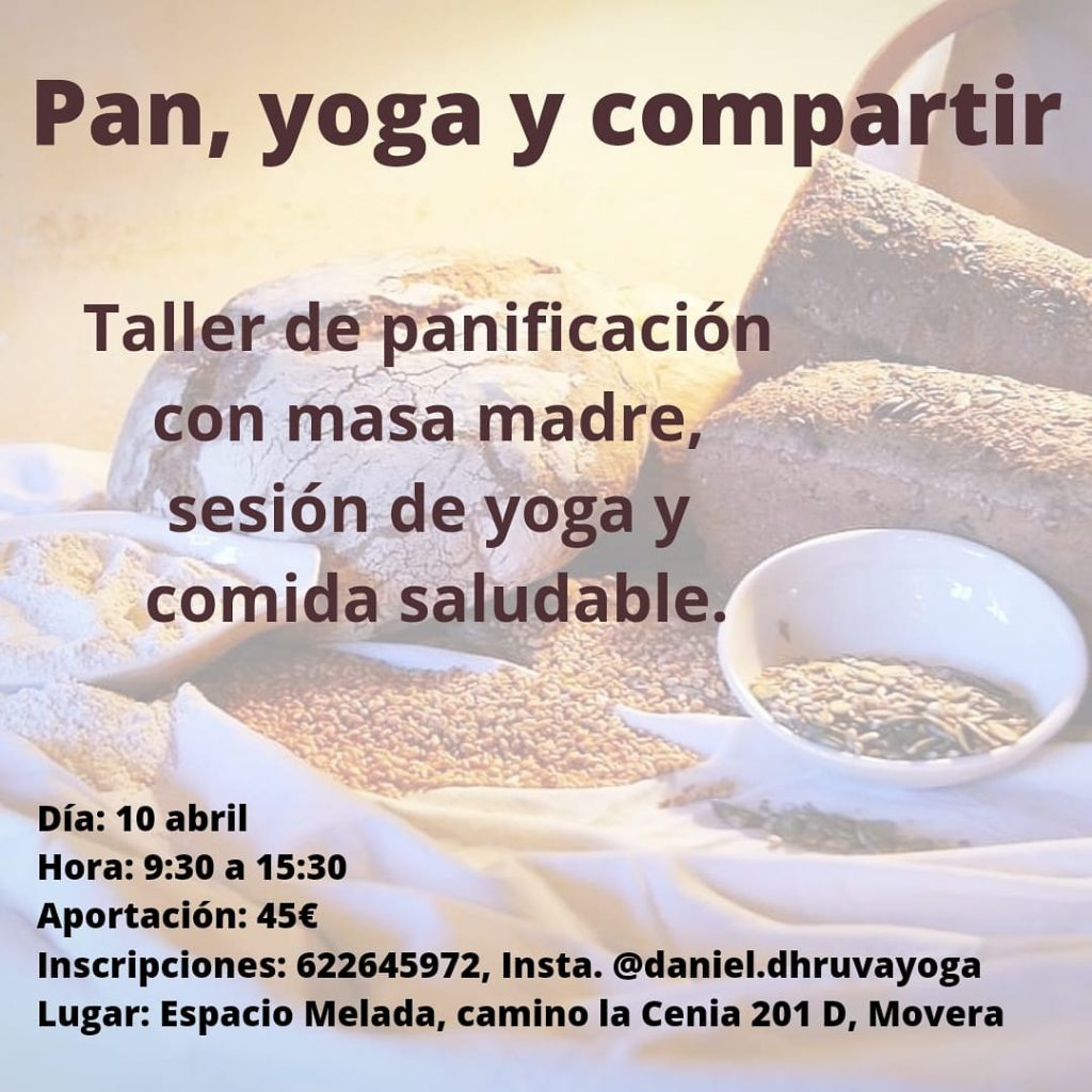 Huerta Melada: pan, yoga y compartir