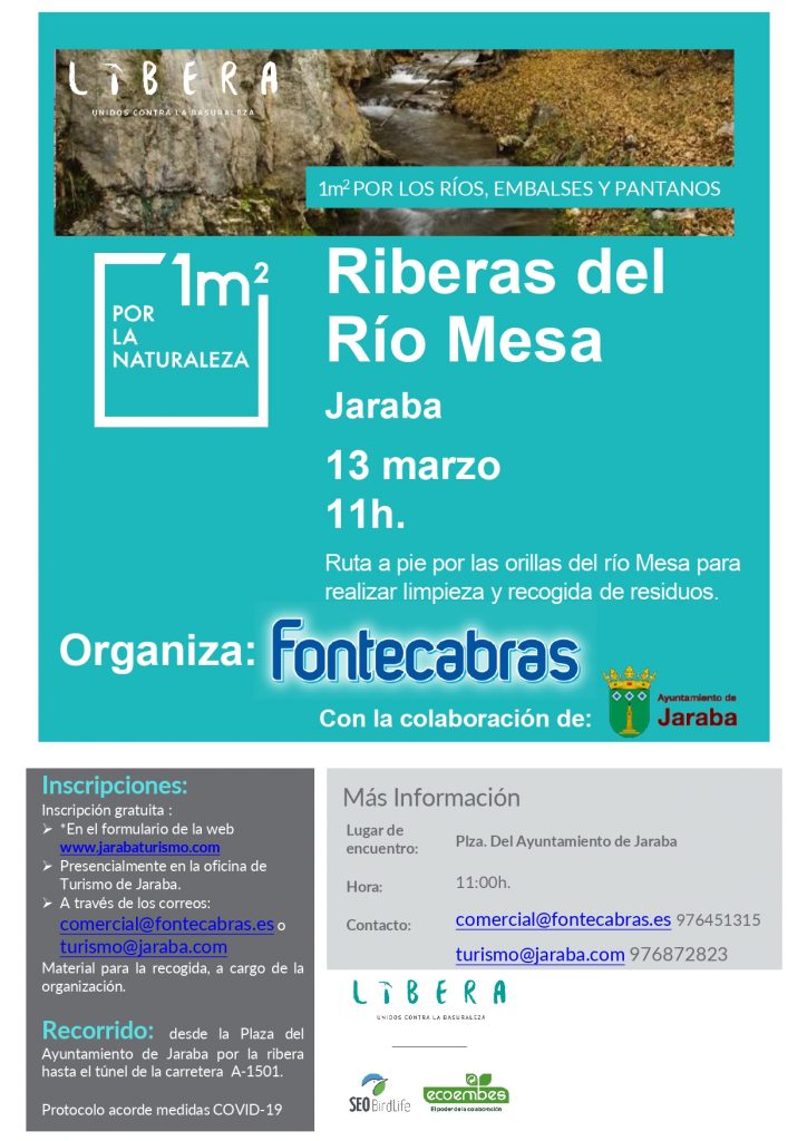 LIBERA - CARTEL JARABA - RIBERAS DEL RÍO MESA