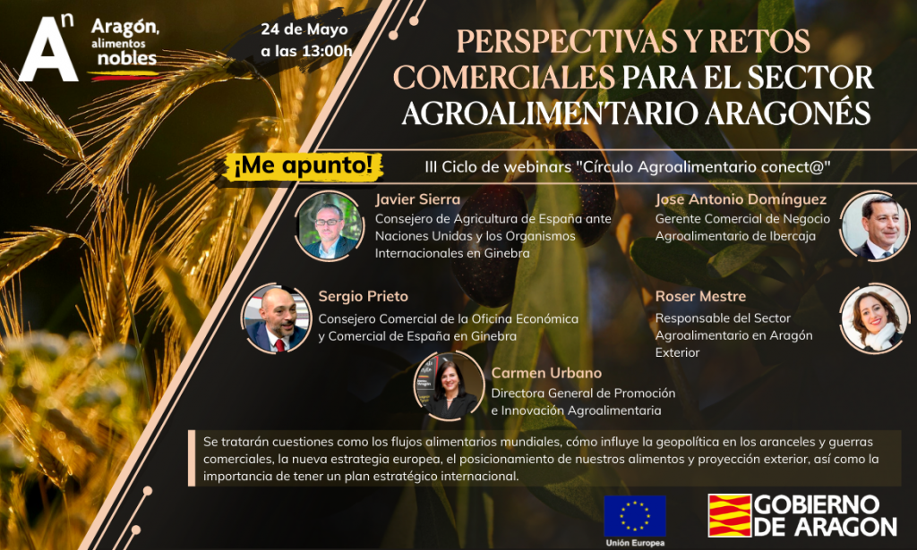 Perspectivas y retos comerciales para el sector agroalimentario aragonés