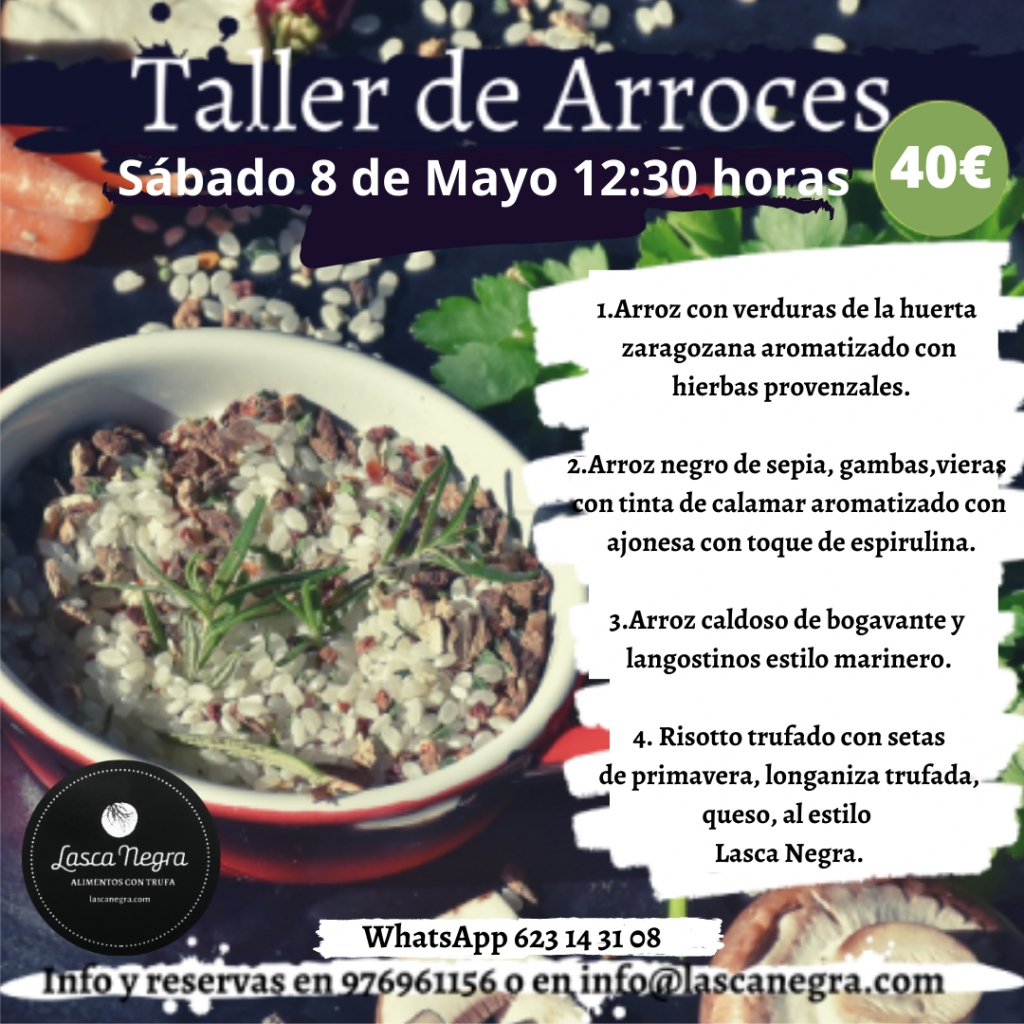 Taller arroces Lasca Negra