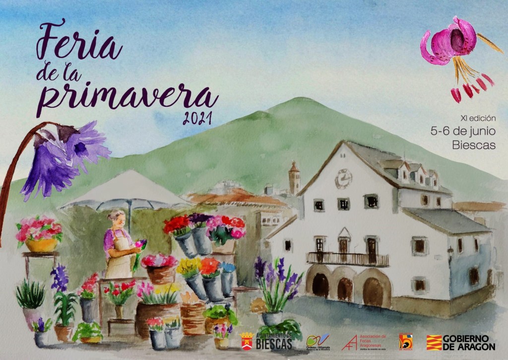 BIESCAS-cartel-feria-de-la-primavera-5-Y-6-JUNIO-2021