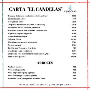 21-07 CANDELAS CARTA