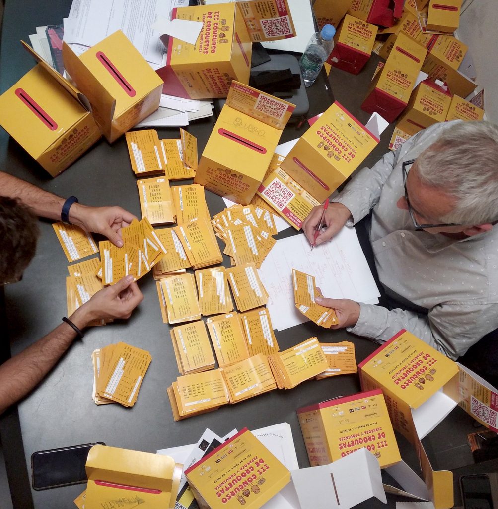 Recuento de voto croquetas