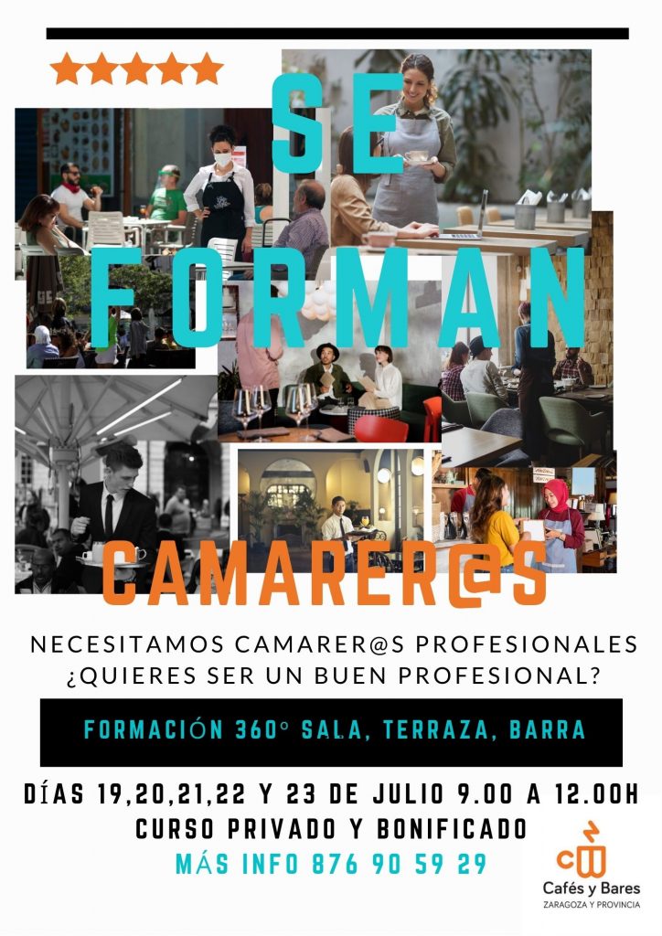 Formación para camareros